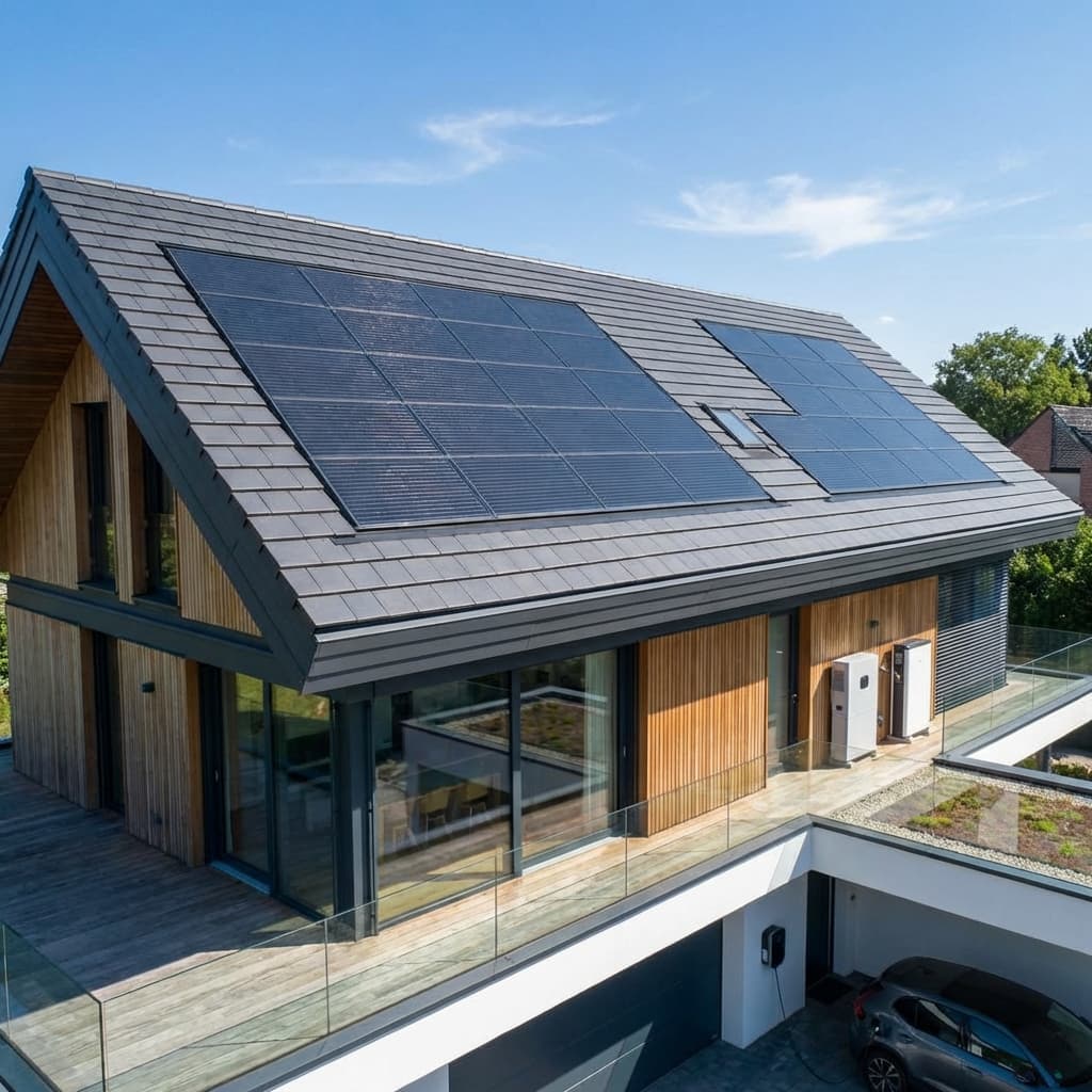 Photovoltaik-Montage